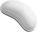 Dapesuom Mouse Wrist Rest, Ergonomic Memory Foam Mouse Wrist for Computer Desk Mats Support, Hand Rest Pad Cushion for Gaming, Office, Laptop, Men, Women, Pain Relief & Easy Typing, Ivory White