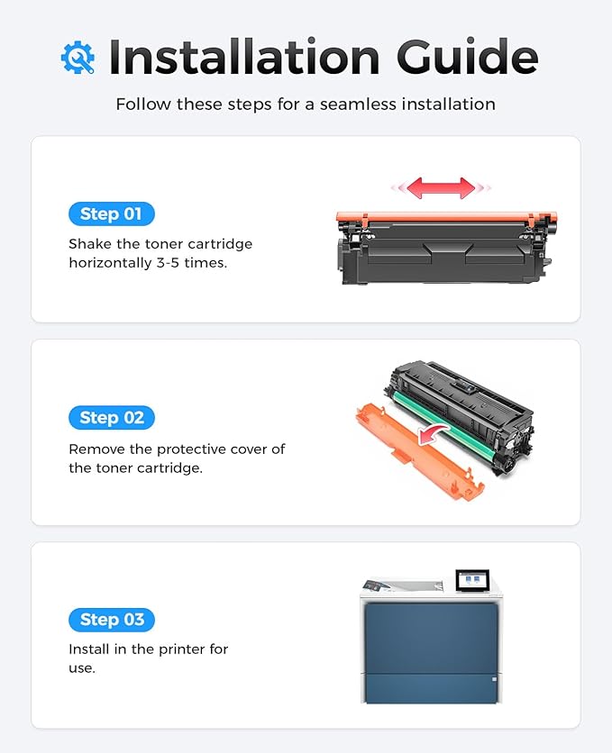 213A Toner Cartridge 4 Pack with Chip Compatible for HP 213A 213X W2130X W2130A Replacement for HP Color Laserjet Enterprise 5700dn MFP 5800dn 6700 6701dn MFP 6800 6801dn Printer Ink Copier Scanner