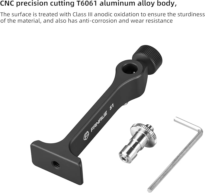 Binocular Tripod Adapter, Binocular Mount 1/4 Inch Threading Mount Aluminium (s1)