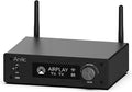 Arylic H50 Hi-Fi 50W*2 WiFi Audio Amplifier with Bluetooth aptX HD, HDMI ARC, AirPlay 2 and Spotify Streaming for Wireless Home Music. Support for transmitting and Receiving Music