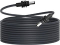 DC5521 Power Extension Cable for Starlink Mini,10FT 25FT 50FT 16AWG Waterproof DC 5521 Cord, DC Male to Male Extension Cable for Starklink Mini Work with 20V/65W+ PD Source (Male to Male 25FT)