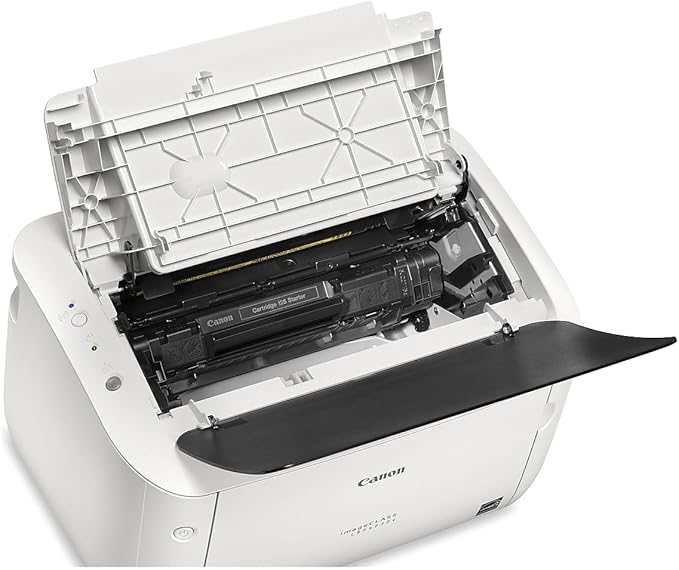 Canon imageCLASS LBP6030w - Monochrome, Wireless Compact Wireless Laser Printer, 1 Year Limited Warranty, 19 PPM, White