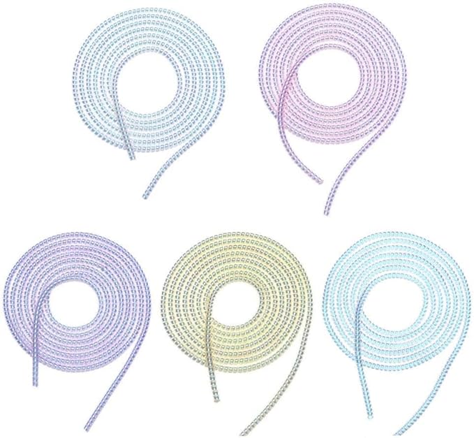 Spiral Cable Protector, 1.5m (4.92ft), Pink