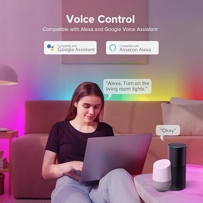 BTF-LIGHTING 2.4G WiFi DR03W RGB SPI Controller RC03RF RF Remote Tuya APP/Smart Life/Google Home/Alexa Control Support WS2812B WS2811 WS2813 WS2815 etc LED Strip STA Mode