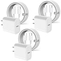 [3 Pack] Long 10FT iPad Pro Charger 20W Fast Wall Charger Block,10Foot USB C to C Cable Fast Charging for iPad Pro 13/12.9/11 inch 2018-2025,iPad 11,iPad Air,Mini 7th/iPhone 16/15 Pro/15 Pro Max