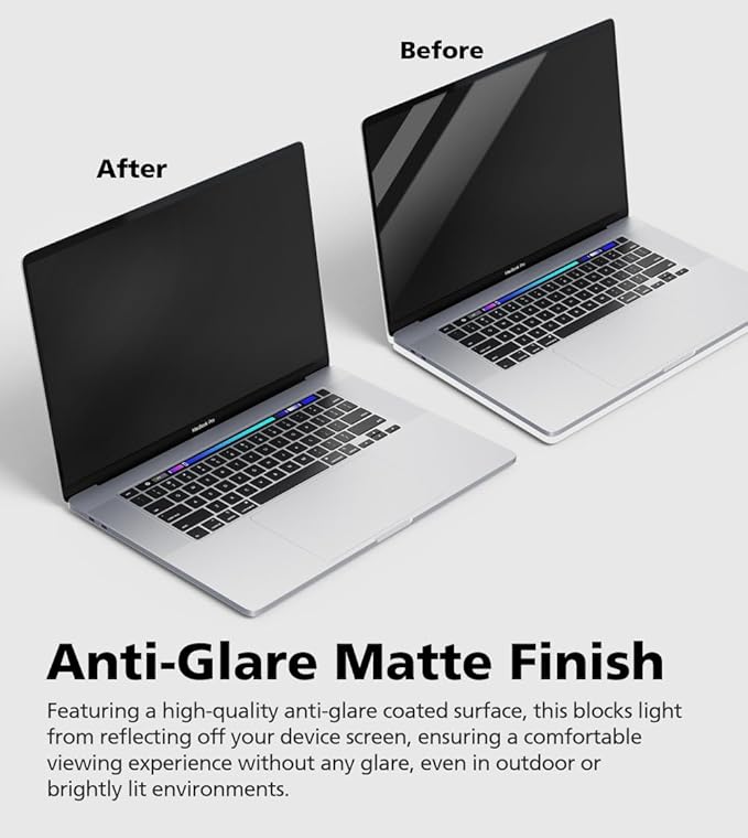 Magnetic Privacy Screen Protector for MacBook Air 15" (2023 M2), Removable | Anti-Glare | Reducing Eye Fatigue with Blue Light Blocking Filter