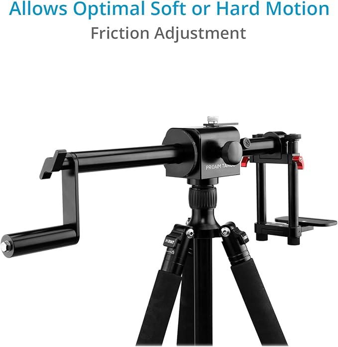 PROAIM Tango 360° Camera Rotating Dutch Angle Rig for DSLR Cameras. Height Adjustable. Payload up to 2.27kg/5lb. (P-TNGO-01)