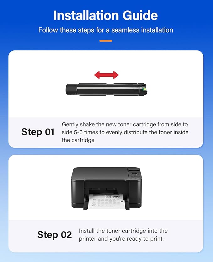 WorkCentre 7120 7125 Toner Cartridge Set 4-Pack Replacement for Xerox 006R01457 006R01460 006R01459 006R01458 Compatible with Xerox WorkCentre 7120 7125 7220 7225 Printer Ink Black Cyan Magenta Yellow