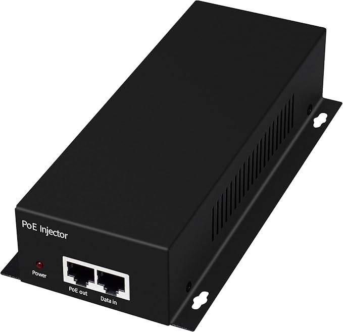 90W Gigabit PoE++ Injector Adapter, High Power POE Injector Single Gigabit Port Power Over Ethernet PoE Plus, 802.3af/at/bt - up to 100 Meters (325 Feet)