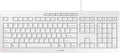 Cherry Stream Keyboard - Wired USB Keyboard - SX Scissors Mechanism - GS Approval - QWERTY – White