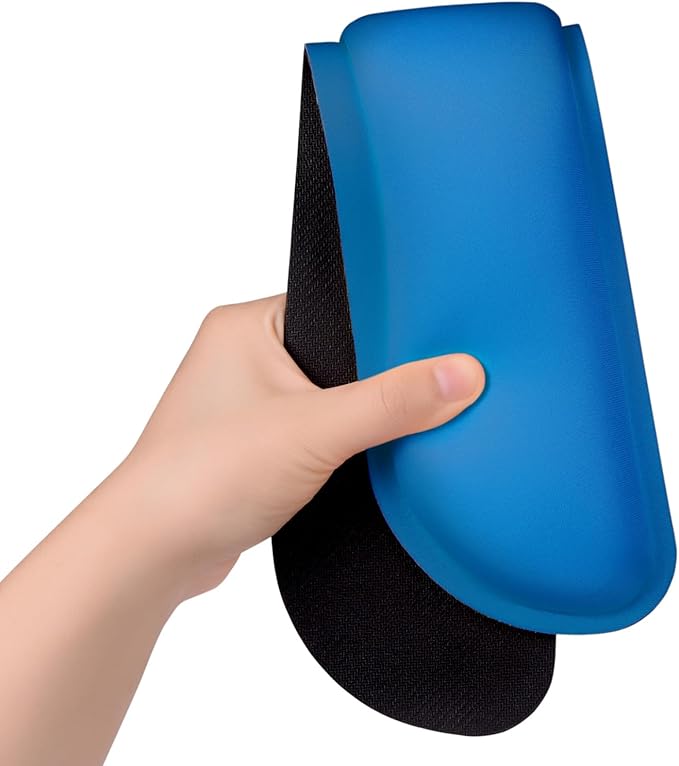 Dapesuom Enlarge Keyboard Wrist Rest, Memory Foam Keyboard Wrist Cushion for Computer Desk Mats Support, Typing Pain Relief Ergonomic Mouse Pad Rests with Non-Slip Base for Gaming, Laptop, Dark Blue