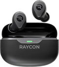 Raycon Everyday Earbuds Plus - Bluetooth True Wireless in-Ear Buds with 32 Hours Playtime, Multipoint Technology, Extreme Comfort, and Active Noise Cancellation (Carbon Black)