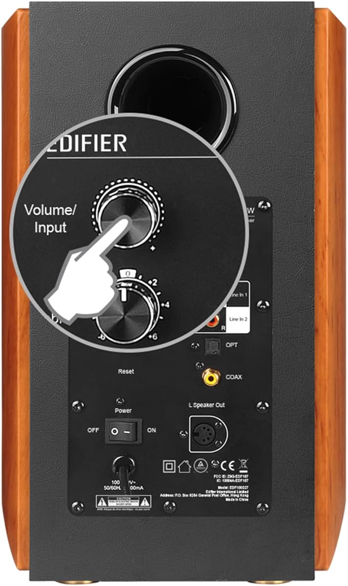 Edifier S1000W WiFi Audiophile Active Bookshelf 2.0 Speakers, 120W RMS Wireless HiFi Bluetooth Sound System Works with Alexa, Optical/RCA x 2 Coaxial, Supports AirPlay 2, Spotify Tidal Connect- Pair