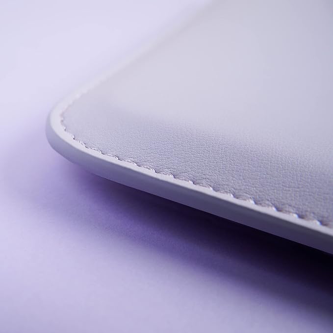 Laptop Sleeve 13 Inch Compatible with New MacBook Air 13 2018-2024, MacBook Pro 13 2016-2022 Color Light Purple