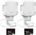 256GB MicroSD Card & Wall Mount for Blink Sync Module XR with Short Cable – Declutter, Save Space, and Effortlessly Enhance Security(2 Pack)
