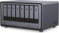 UGREEN NASync DXP8800 Plus 8-Bay Desktop NAS, Intel i5 1235u 10-Core CPU, 8GB DDR5 RAM, 128G SSD, 2X 10GbE, 2X M.2 NVMe Slots, 8K HDMI, 2X TBT4, Network Attached Storage (Diskless)