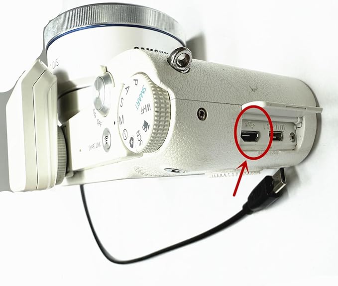 for Samsung Shutter Cable Camera Release Remote for NX20/NX30/NX Mini/NX100/NX200/NX210/NX300/NX500/NX1000/NX1100/NX2000 Camera Small Button Accessory