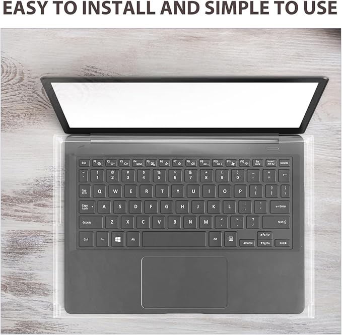 ABOOFAN Anti Cat Keyboard Cover Clear Acrylic Laptop Keyboard Protector Mechanical Dust Cover Computer Monitor Stand Case