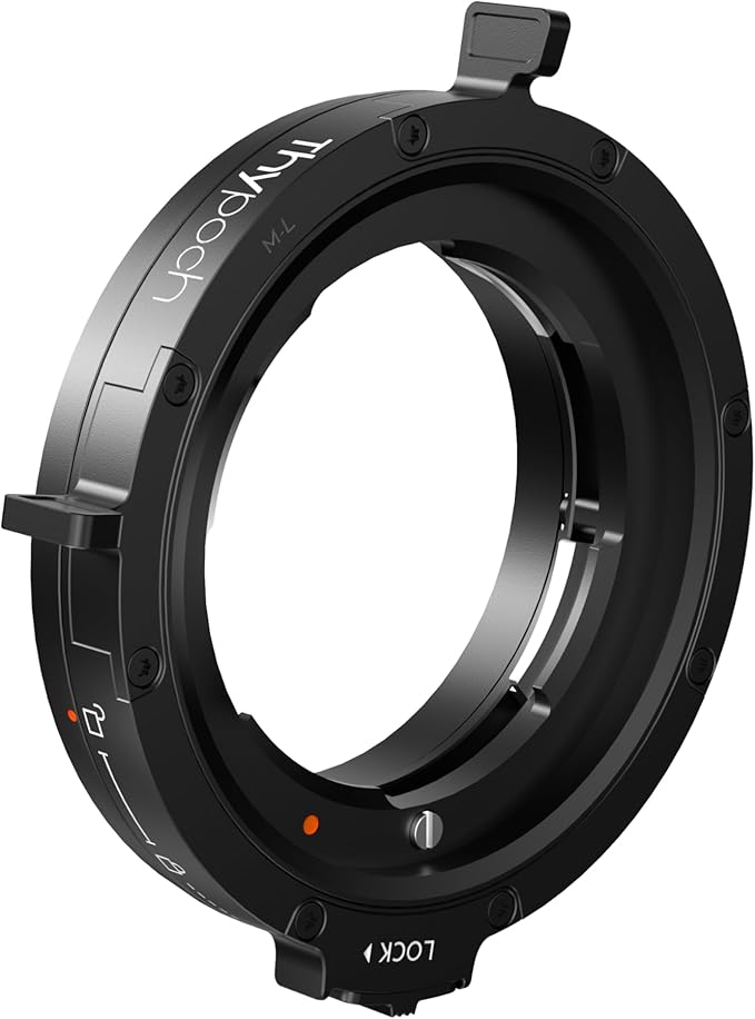Thypoch M-L Lens Mount Adapter Auto-Lock, Compatible with Leica M Lens to Leica L Mount Camera SL SL2 SL2-S SL3, Panasonic Camera S1 S1II S1IIE S1R S1RII S1H S5 S5D S5II S5IIX S9 BS1H