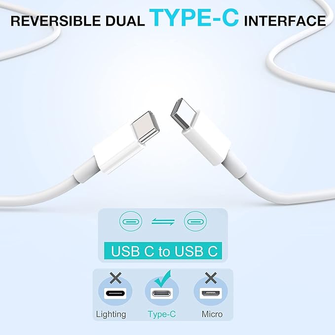 Fast Charging for iPhone 16 15 Charger,2Pack 20W USB C Wall Charger Travel Plug Block iPhone 15 Charging Cable for iPhone 16/16 Pro/16 Pro Max/16 Plus/15/15 Pro/15Pro Max/iPad Mini6/iPad Air4/iPad Pro