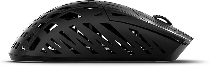 PWNAGE Trinity Wireless Gaming Mouse 8kHz - 39 Grams Ultralight Esports Pro Gamer Flawless Professional Custom Xero PAW3950 Optical Sensor 36,000 DPI - 8000Hz -100% PTFE Skates Symm 2 - Black