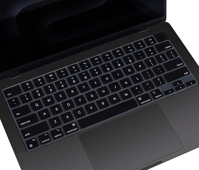 Keyboard Cover for 2024 2023 2022 2021 MacBook Pro 14 inch M4 M3 M2 M1 Pro/Max Chip A3112 A3401 A3185 A2918 A2992 A2779 A2442, MacBook Pro 16 inch A3403 A3186 A2991 A2780 A2485 Keyboard Skin
