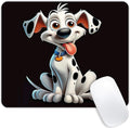 Square Mouse Pad Cute Cartoon Dog-1,Gaming Mouse Pads for Desk,Soft Computer Waterproof Non-Slip Mouse Mat