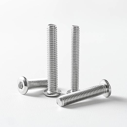 3/16-24 x 1-3/4" (30 Pack) Flat Head Hex Socket Cap Screws Bolts, 304 Stainless Steel 18-8, Hex Drive, Bright Finish, Fully Machine Thread