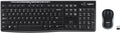 Logitech MK270 Wireless Keyboard and Mouse Combo for Windows, 2.4 GHz, 8 Multimedia Keys, PC, Laptop, Wireless Keyboard Compact Mouse Combo - Black