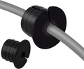 Cable Routing Kit for Starlink for 1 inch Wall Hole, Wall Bushing Grommet, Starlink Accessories, Silicone Cable Wall Pass, Starlink Anti-Slip Wall Grommets for Cables (1 inch) 2 Pcs