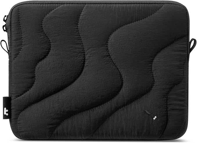 tomtoc 360 Protective Puffy Tablet Sleeve for iPad Pro 11-inch (M4/(4th/3rd/2nd/1st Gen), iPad Air 11-inch (M3) 2025/(M2) 2024 with Magic Keyboard/Smart Keyboard, Quilted Soft Puffer iPad Case