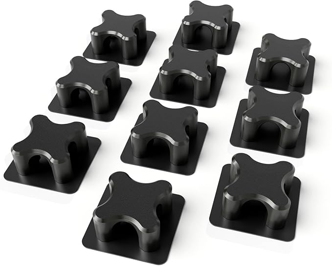 Magnetic Cable Organizer – Desktop Multipurpose Cord Keeper & Cable Management Clip for Home & Office