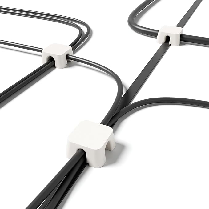 Magnetic Cable Organizer – Desktop Multipurpose Cord Keeper & Cable Management Clip for Home & Office