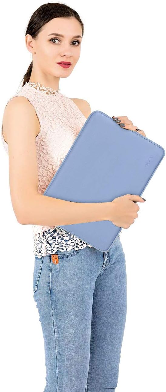 MOSISO Laptop Case 13 inch, 13 inch Laptop Sleeve Bag Compatible with MacBook Air 13 M4 M3 M2 M1 2025-2018 / Pro 13 M2 M1 2025-2016, Neoprene Computer Sleeve Bag with Small Case, Serenity Blue