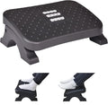 Scalebeard Under Desk Footrest, Ergonomic Foot Stool with Massage Rollers Max-Load 120Lbs Desk Leg Rest Pain Relief for Home Office Work