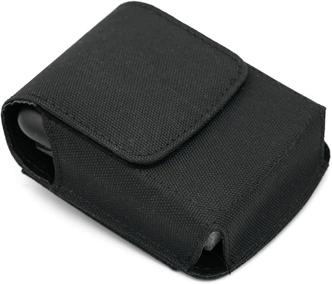 BECPLT for Galaxy Z Flip7 FE 7 6 5 4 3 Nylon Cell Phone Pouch Holster Case with Belt Clip Cover for Samsung Galaxy Z Flip 5G Motorola Razr 40 Ultra Motorola Razr 2022 2019