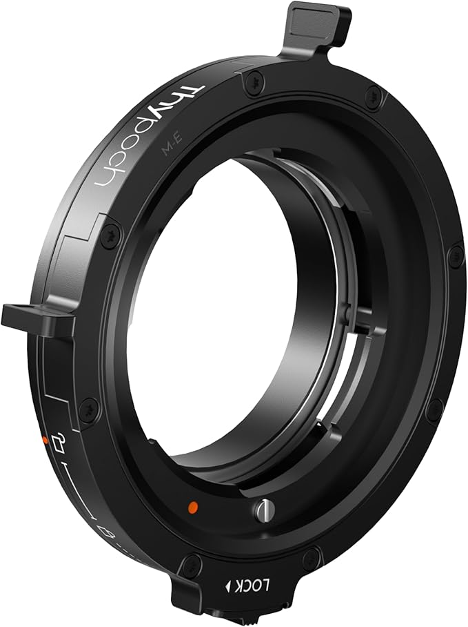 Thypoch M-E Lens Mount Adapter Auto-Lock,Compatible with Leica M Lens to Sony E Mirrorless Camera A7 A7C a7r a7s A7I A9 A9I A1 A1I FX3 FX6 FX9 FX2 A6600 a6500 a6400 a6300 ZV-E10 ZV-E10 II FX30