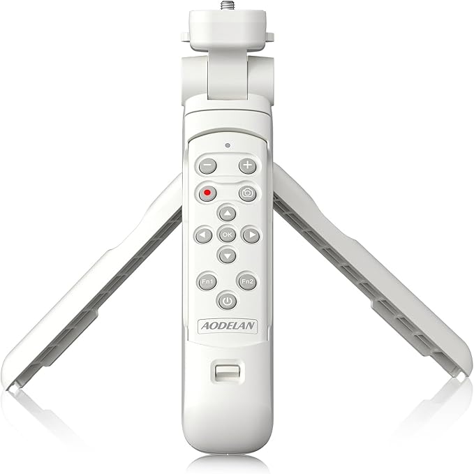AODELAN Remote Control Wireless Shooting Grip Tripod Grip for Nikon Z50, P1000, B600, A1000, P950 (Withe)