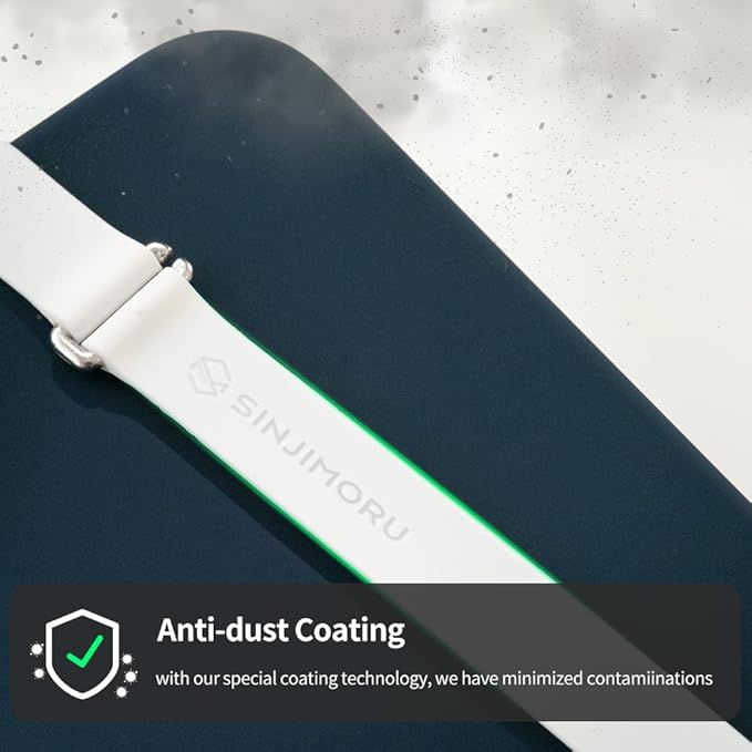 Sinjimoru C-Shaped Clip Finger Phone Grip, Silicone Loop for iPhone Case & Samsung. Lavender 210