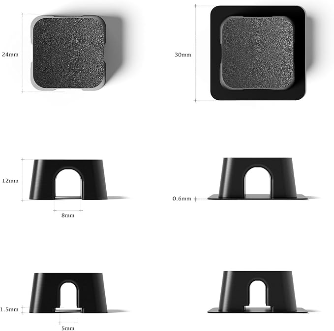 Magnetic Cable Organizer – Desktop Multipurpose Cord Keeper & Cable Management Clip for Home & Office