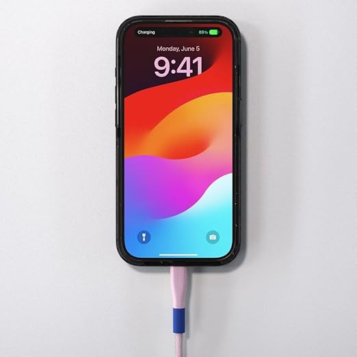 CASETiFY Powerthru USB-C to USB-C Cable (1m/3.3ft) - pop-Block