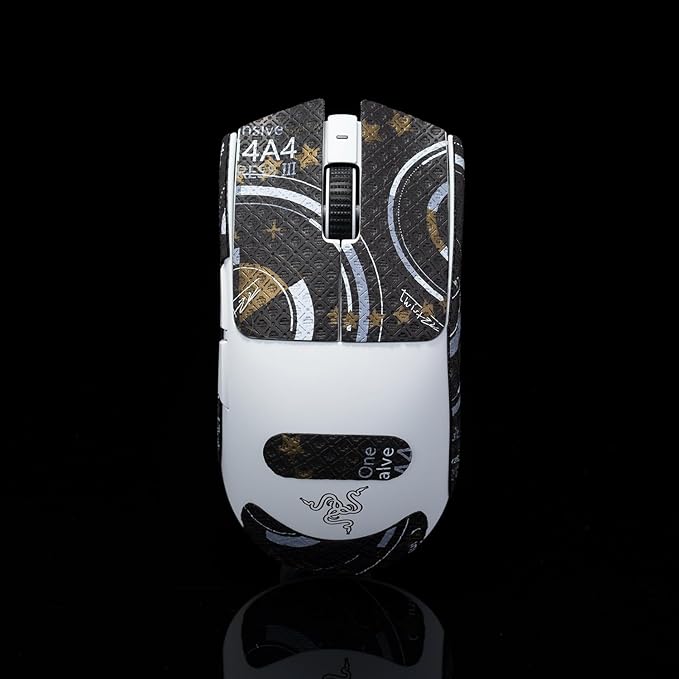 Grip Tape for Razer Viper V3 Pro - Anti-Slip,Enhanced Control, Sweat Resistance,Improves FPS Gaming Grip & Mouse Protection [Pre-Cut] M4A4
