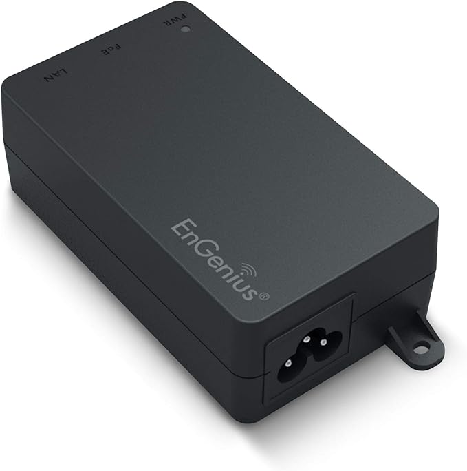 EnGenius EPA5006GR gigabit Proprietary Power-Over-Ethernet Adapter Supports high-Speed Data and up to 32.8 watts of Power to Compatible Network Devices up to 328 feet Away.