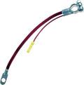 Sherco-Auto Red 72" Inch 4 Gauge Top Post Battery Cable with Auxiliary Lead - Made in USA