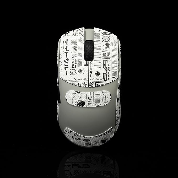 Grip Tape for Lamzu Atlantis Maya - Anti-Slip,Enhanced Control, Sweat Resistance,Improves FPS Gaming Grip & Mouse Protection [Pre-Cut] CS Blue 0.3mm