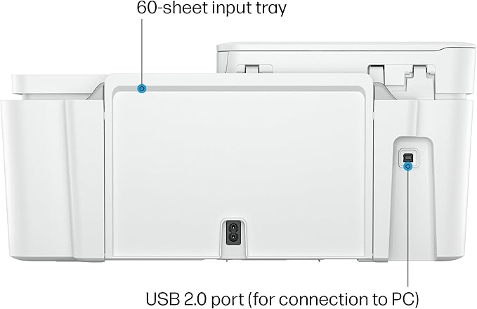 HP DeskJet 4227e Wireless All-in-One Color Inkjet Printer, Scanner, Copier, Best-for-Home, 3 Months of Instant Ink Trial Included (6W7F0A)