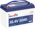 36V 50Ah Lithium Battery, Timeusb 36V LiFePO4 Battery with Low-Temp Cutoff Protection, Group31, Automotive Grade A Cells, Up to a 10-year Lifetime, Ideal for Trolling Motors and Solar Systems