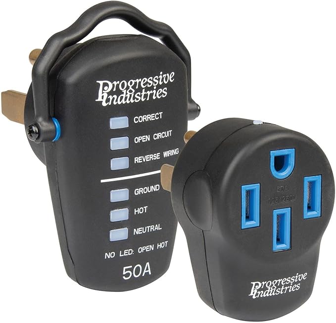 Progressive Industries 50 Amp Portable Surge Protector Kit, PSK-50