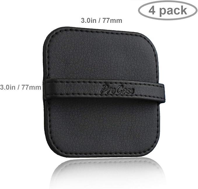 4 Pack ProCase Screen Wipes, Screen Cleaning Wipes Pad for TV Laptop Computer Phone iPad Watch MacBook Electronic Wipes for Cellphone Tablet Camera and Other Electronics -Black