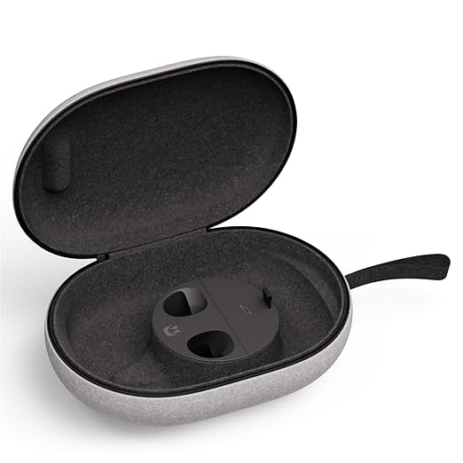 Meta Quest Carrying Case — Works with Meta Quest 3/3S — Premium Style and Protection — Fits Quest 3/3S, Touch Plus Controller, Headstrap, Active Straps, Charging Cable and Adapter